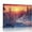 Picture 3, variant on COMIO Framed Snowy Winter Fall Mountain Wall Art, Ski Snowboard Slope Wall Decor Prints, Nature Wilderness Wall Décor for Living Room, Bedroom - Black