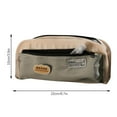 thumbnail image 6 of Realhomelove Large Capacity Canvas Pencil Case, Navy, 6 of 7