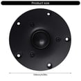 thumbnail image 3 of Professional 4" High Frequency Speaker Set Wide Frequency Response Metal Construction Durability External \nMagnetic, 3 of 4