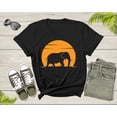 thumbnail image 2 of Cool Huge Elephant Walking at the Sunset for Men Women Kids T-Shirt Elephant Animal Lovers Gift T Shirt for Boys Girls Cute Elephant Tshirt, 2 of 8