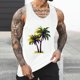 thumbnail image 5 of Camisetas de Tanque de los Hombres Tanque de los Hombres Incolor Gradiente de Impresión Cuello Redondo Correa Delgada Fuga Atrás Regular Casual Deportes Blusas de Tanque, 5 of 5