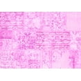 thumbnail image 1 of Ahgly Company Indoor Rectangle Abstract Pink Contemporary Area Rugs, 7' x 10', 1 of 4