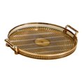 thumbnail image 1 of Serving Tray Dessert Tray Platter for Cabinet Kitchen Countertop Living Room Amber, 1 of 9
