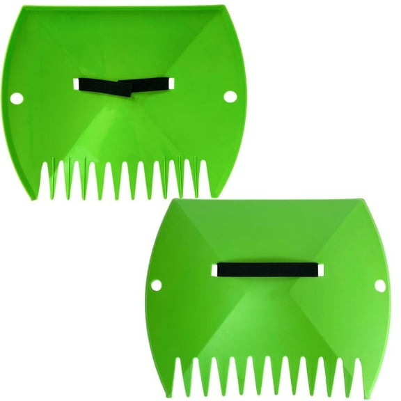 Garden Scoop Leaves - Leaves Scoops Hand Rakes | Lightweight Leaves Grabber Claws | Sturdy Ergonomic Grip Leaves - Lawn Debris Trash Pick Up Tool | Hand Held Rakes Garden for Lawn