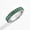 Silver Malachite Green, variant on Women's European and American Style T-Drill Metal Ring, Electroplated, Non-Inlay, Ideal for Trade Fairs