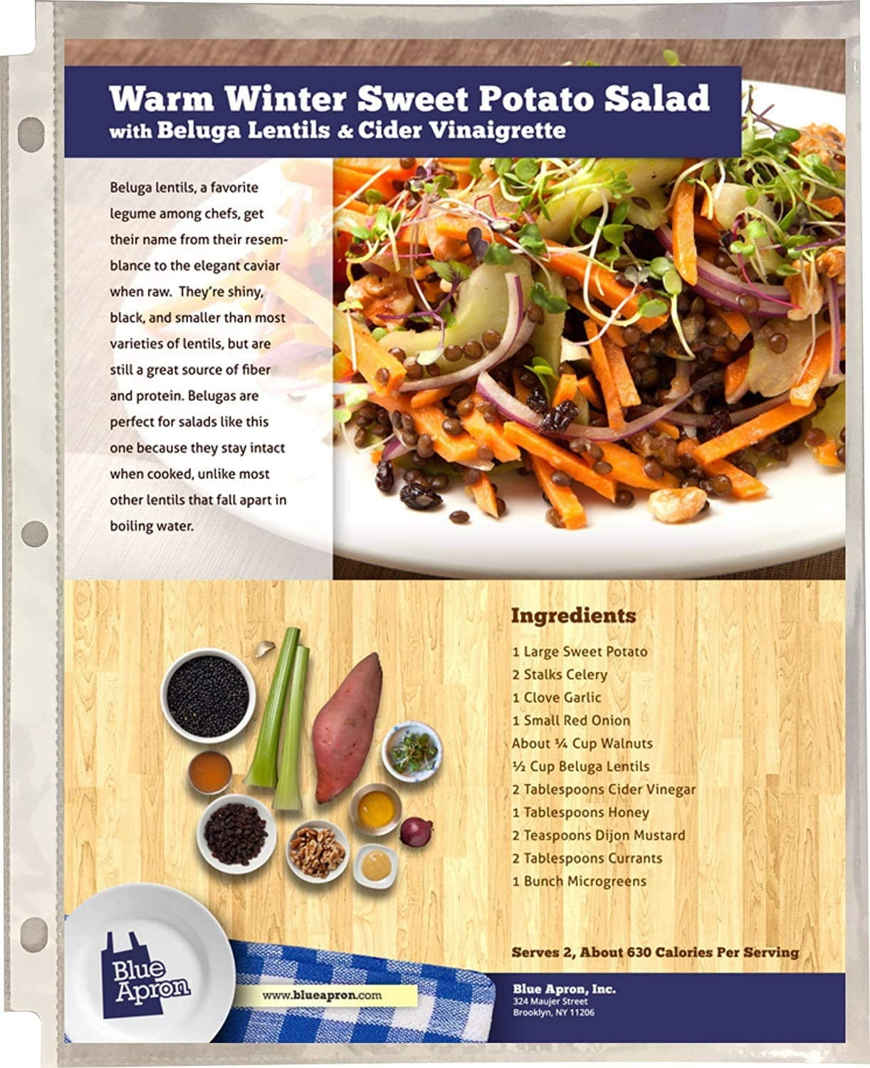 Heavy Duty Recipe Protectors, Holds Standard 8.5' x 11' Paper, 30 Pack, Reinforced Holes, Refill Sheets For 3 Ring Binders