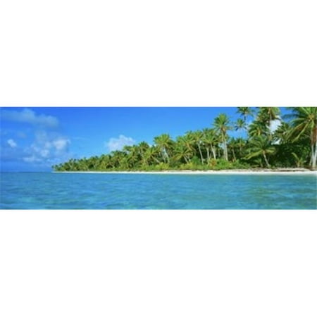 panoramic images ppi64889l tetiaroa atoll french polynesia tahiti