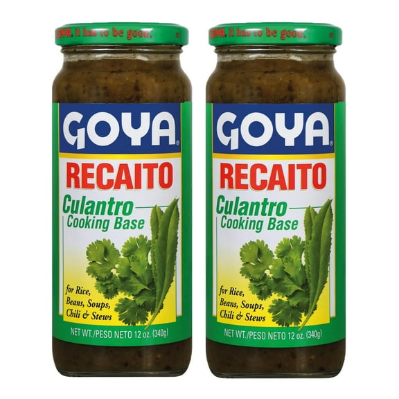 Goya Recaito - Culantro Cilantro Cooking Base 12 oz (pack of 2)
