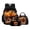 Black-Strong Rhinoceros, variant on Kuiaobaty Football Print Kid Backpack with Lunch Bag for Teen Boy Insulated Lunch Box and Backpack with Bottle Holder Large Capacity School Bag Pencil Case for Travel Camping