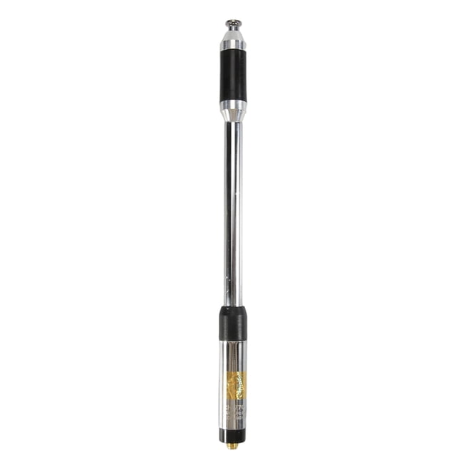 RH770 doble banda 144 / 430MHz de alta ganancia antena telescopica SMA-hembra para UV-5R UV-82 -888S intercomunicador -770