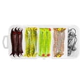 thumbnail image 1 of Cebo Artificial Silicona Con Accesorios Pesca Gancho La Cabeza Plantilla, 1 of 9