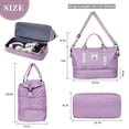 thumbnail image 6 of EXTREE Large Travel Duffel Bag Women Weekender with Shoe Compartment for Gym Hospital, 6 of 9