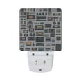 thumbnail image 5 of Yayeee LED Night Light for The Home Plug in With Light Sensors 2 Pack, Retro Collection Pattern, 5 of 6
