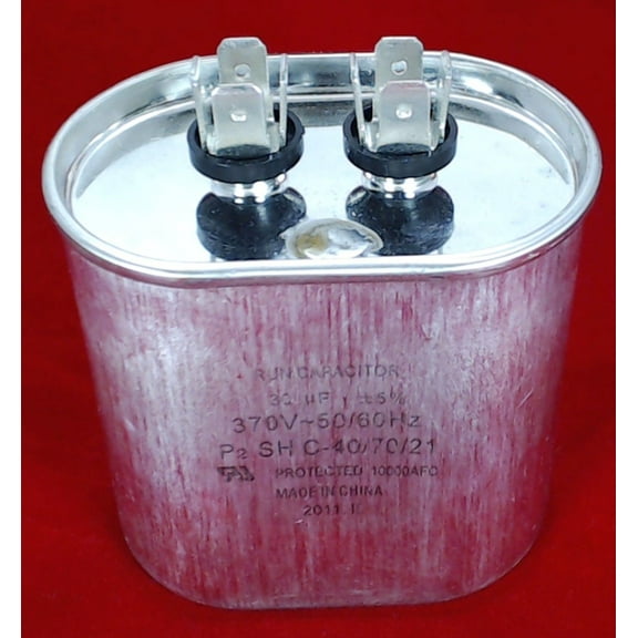 CR30X370, Run Capacitor Oval 30 Mfd. 370 Volt