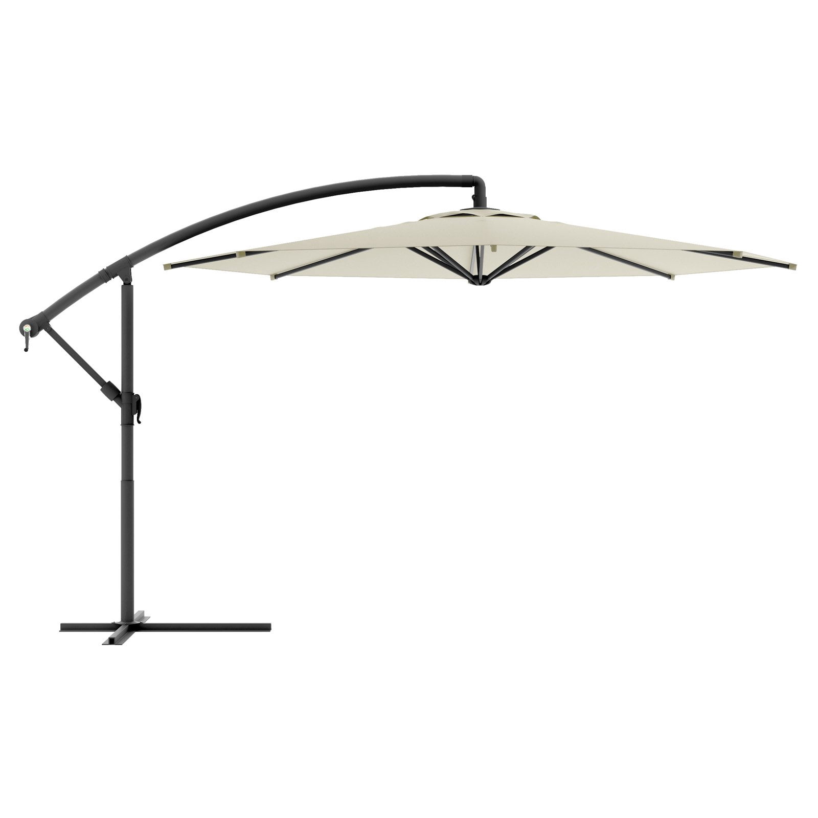 Corliving Offset Patio Umbrella Walmart Com Walmart Com
