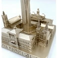 thumbnail image 5 of Ho Chi Minh 3D City Famous Building Model Statue Souvenir Decoration for Home Office Gold 4”, 5 of 7