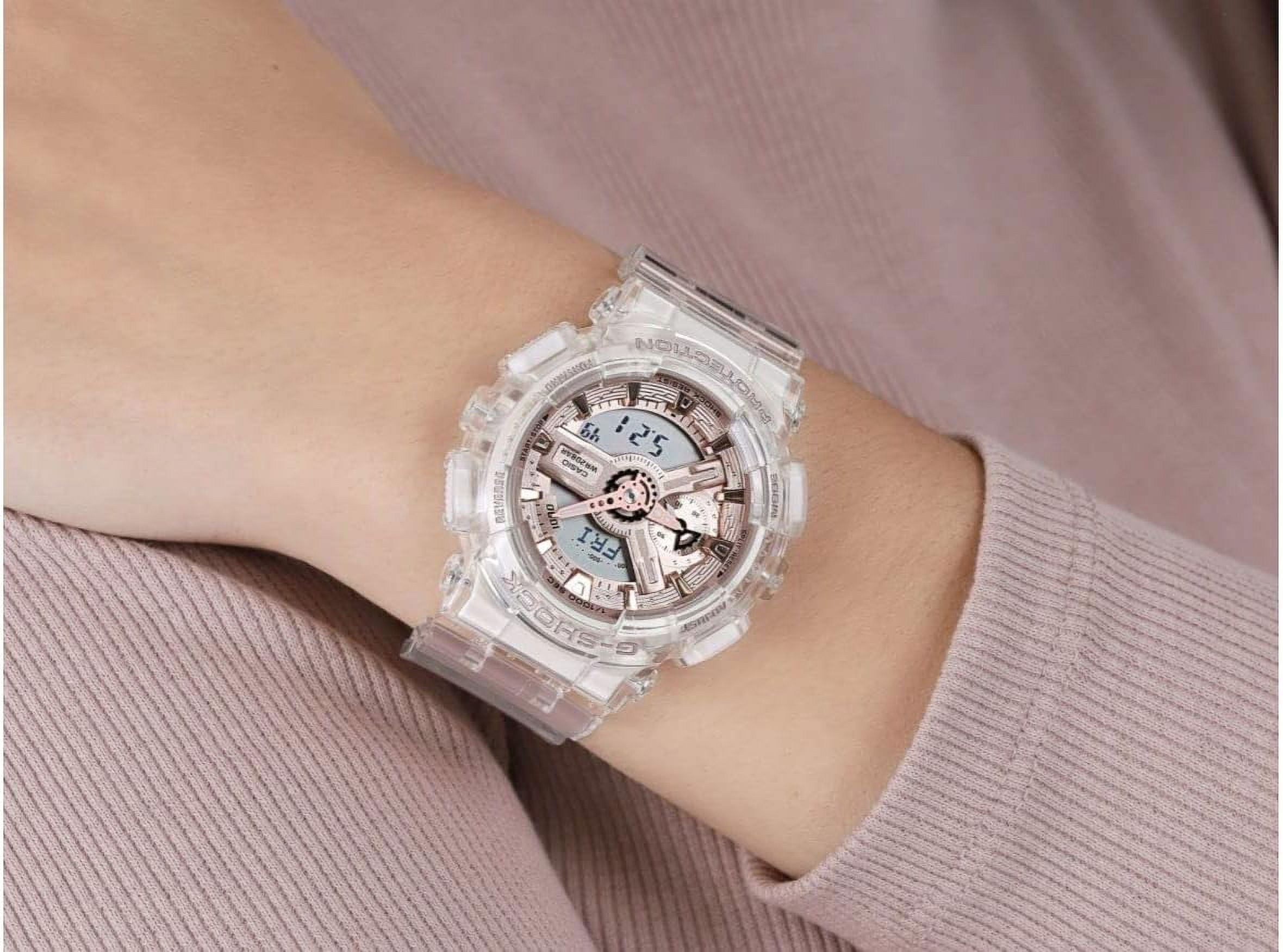 Casio G-Shock GMA-S120SR-7A Ladies Watch, Analog-Digital Casio G-Shock GMA-S120SR-7A Ladies Watch, Analog-Digital