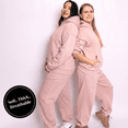 thumbnail image 3 of SPXTREME Women's Tracksuit Set 2 Piece Hoodie Sweatpants Lounge Oversized Sweatsuits Fall Outfits, 3 of 11