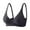 c01Black, variant on LNWUY Deep V Bras for Women Wire Free Comfort Breathable Wireless Bralettes Adjustable Seamless Bra Beige XXXL
