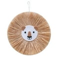 thumbnail image 2 of Nordic Rural Hand-woven Cartoon Lion Tiger Straw Wand ing Crafts Cotton Thread Weaving Tapestry Decor, 2 of 6
