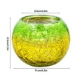 thumbnail image 2 of Mosaic Electroplating Gradient Glass Tea Light Holder Votive Candle Holders Party Decor Candlestick, 2 of 8