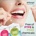 thumbnail image 2 of DrTung's Smart Floss hilo dental de 30 yardas – Sabor a cardamomo natural, los colores pueden variar (paquete de 3), 2 of 7