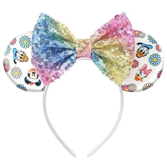 Disney Magic Awaits: Minnie & Friends Ears Headband - One Size Fits All!
