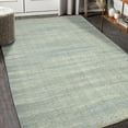 thumbnail image 2 of Zola Light Blue Flat-Weave Area Rug 5'x8', 2 of 5