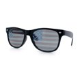thumbnail image 5 of American Flag Print Classic Horn Rim Hipster Sunglasses Black, 5 of 7