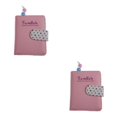 thumbnail image 4 of VONKY Chic Women s Dots Wallet Coin Card Holder Purse Handbag Pink 2Set, 4 of 6