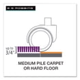 thumbnail image 5 of ES Robbins Floor+Mate, For Hard Floor to Medium Pile Carpet up to 0.75", 36 x 48, Clear, 5 of 6