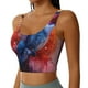 thumbnail image 2 of Balery Vibrant Hummingbird Watercolor Art Sujetadores deportivos con espalda cruzada para mujer, acolchados, sin costuras, de alto impacto, ideales para yoga, gimnasio, entrenamiento y fitness.-Small, 2 of 8