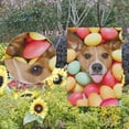 thumbnail image 2 of SKYSONIC Jack Russell Easter Eggs Double-Sided Printed Garden House Sports Flag-12x18(in)-Polyester Decorative Flags for Courtyard Garden Flowerpot, 2 of 6