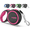 Pink, variant on Emperor Pets 26 ft Retractable Dog Leash for Large Dogs, Blue, Supports Up to 110 lbs -BL26