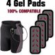 thumbnail image 2 of Almohadillas de repuesto de 6,1 x 15 cm para dispositivos Slendertone, 2 of 4