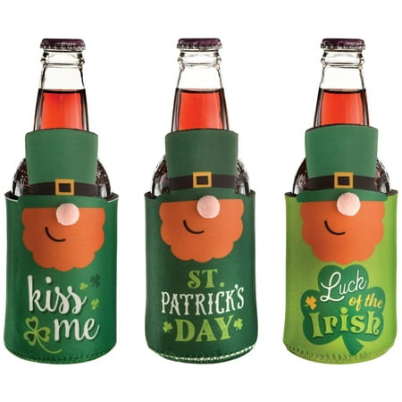 St. Patrick's Day Party Decoration Bottle Covers (3ct)