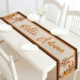 thumbnail image 2 of Dsscvnef Chemin de Table d'Automne Élégant Lin Décoration de Bureau 33x183cm Saisonnier Maison pour Table à Manger, 2 of 4