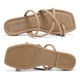 thumbnail image 2 of Sandalias Slide Fitory para mujer con punta plana, talla 7, 2 of 6
