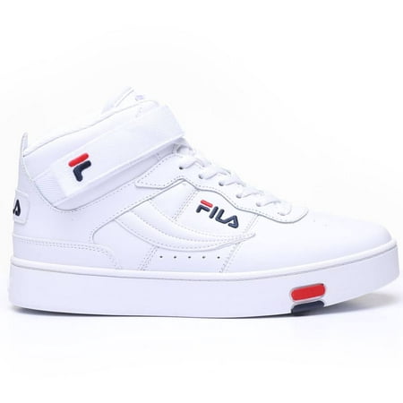 Mens Fila V-10 Lux Shoe Size: 11.5 White - Navy - Red Basketball