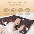 thumbnail image 4 of Lsque Cute Christmas Gnomes Body Pillow Case Cover,Ultra-Soft Microfiber Bed Pillow Cases 20x54 inches,Elegant Bedding,Breathable Durable Pillow Cover with Envelope Closure, 4 of 8