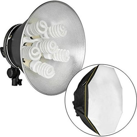 Impact Octacool 6 Fluorescent Light Kit With Octabox Lamps Impact Octacool 6 Fluorescent Light Kit With Octabox Lamps