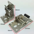 thumbnail image 5 of Joernso 90 Degree Folding Hinge Easy to Install Invisible Bracket Folding Table Leg Extension Hinge for Table, 5 of 8
