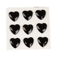 thumbnail image 2 of 10 Sheets Rhinestone Stickers Children Hand Acrylic Guitar Table Decals Three-dimensional Student DIY Love Heart Crafts Label Table Party Black, 2 of 8