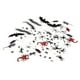 thumbnail image 1 of FELTECHELECTR 150 piezas de insectos de plástico de simulación, arañas falsas, escorpiones, moscas y murciélagos para decoración de fiestas de Halloween., 1 of 6