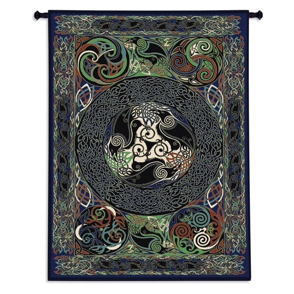 Fine Art Tapestries Ravens Panel Wall Tapestry