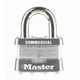 thumbnail image 1 of Padlock Master Lock de acero laminado con doble cierre, paquete de 6, 1 of 1