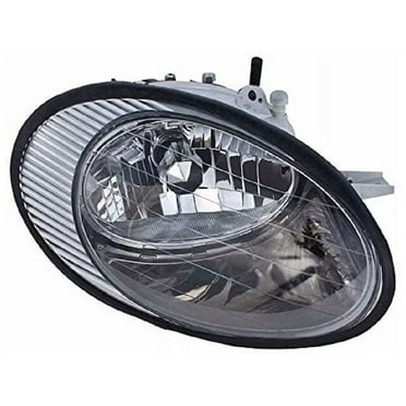 Right Passenger Side Headlight Assembly - Compatible with 1996 - 1998 Ford Taurus 1997