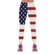 thumbnail image 2 of Gibobby Flare Leggings Leggings deportivos estampados del 4 julio para mujer Pantalones yoga（Rojo， S), 2 of 5