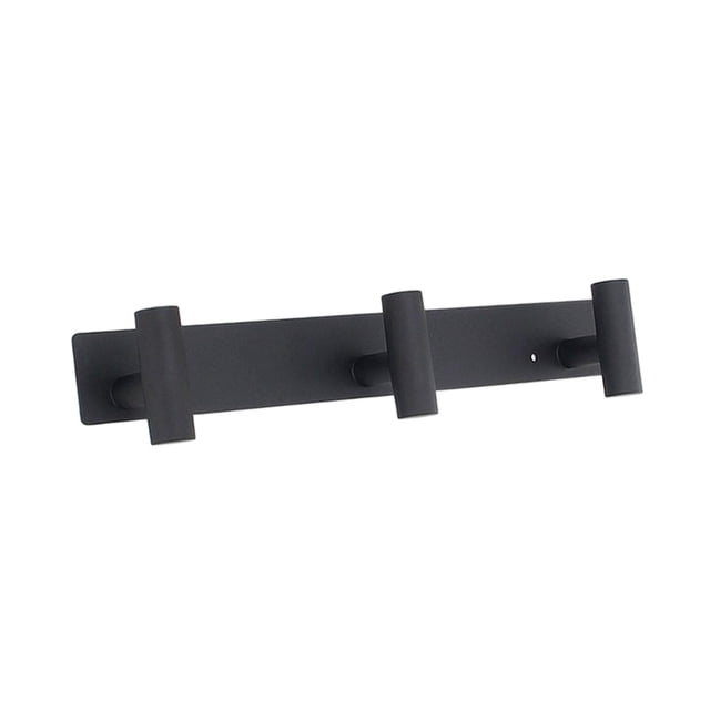 Perchero de pared con gancho para bolso, organizador multifuncional para sombreros, bolsos, perchero para pasillo, oficina, puerta, decoración del 3 ganchos