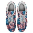 thumbnail image 2 of American Flag Shoes for Men Women Running Sneakers Breathable Casual Sport Tennis Shoes White Size 4.5, 2 of 5